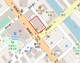 勝どきサンスクェア（地図）
