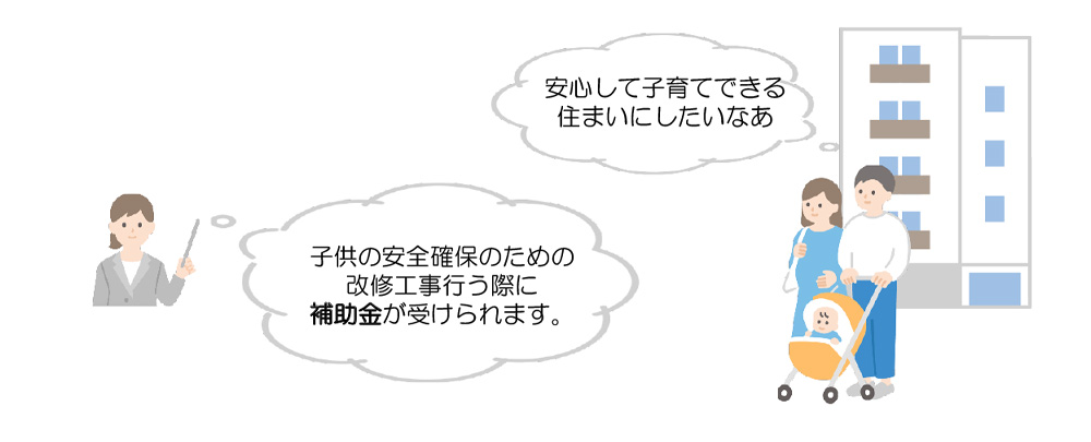 「子供を守る」住宅確保促進事業